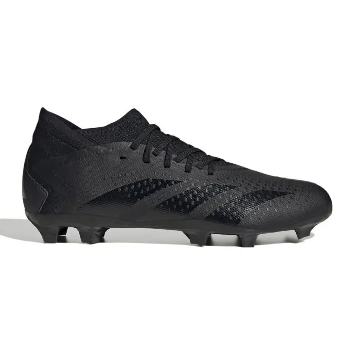 Adidas Predator Accuracy.3 Fg M GW4593 voetbalschoenen zwart zwart