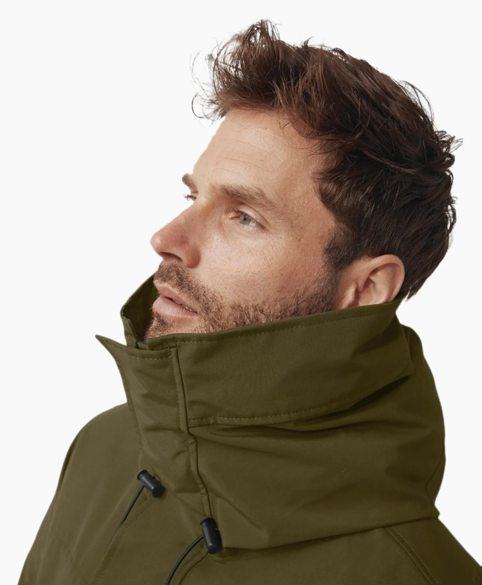 Canada Goose Gewatteerde Jas Langford Parka Donker Groen