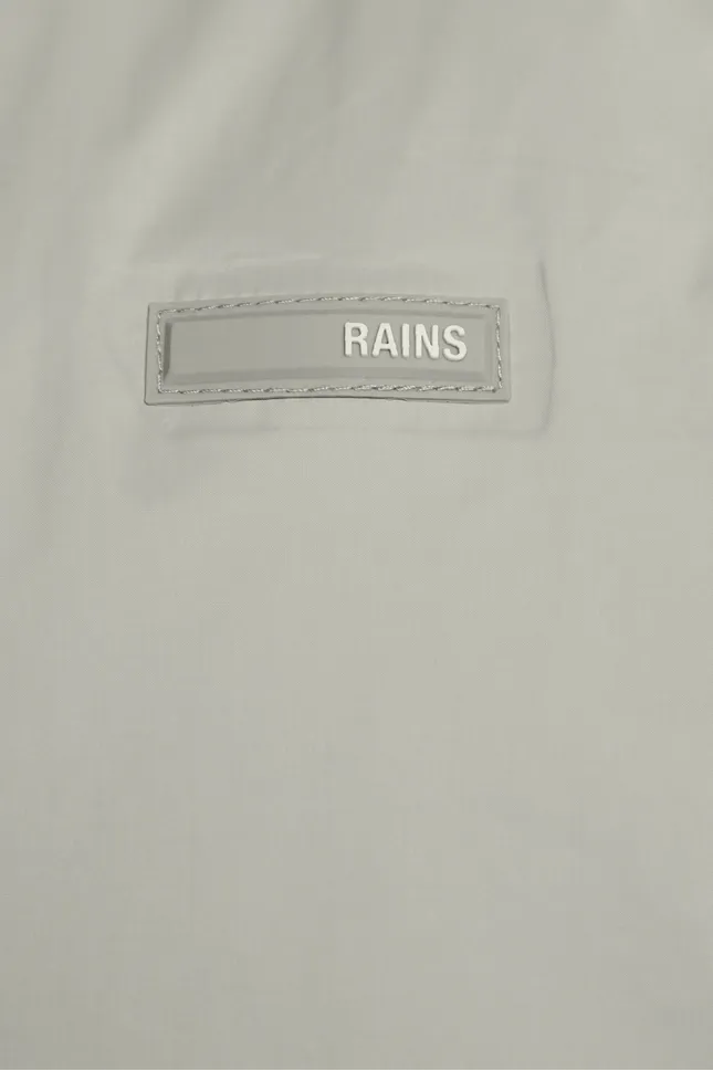 Jas Rains Unisex Padded Nylon Jacket Cement