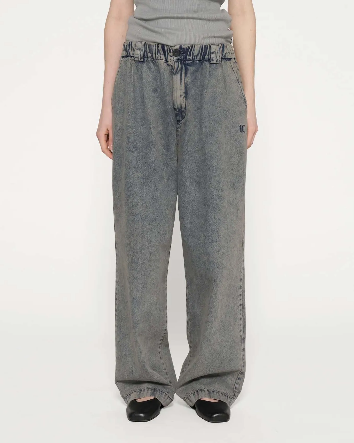 Jeans Wide Flowy Denim 10Days