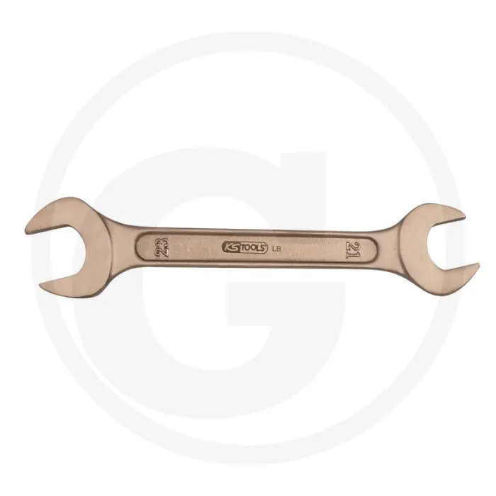 Ks tools bronze doppelmaulschlüssel 41x46 mm - vonkvrij, 15° bekhoek, corrosiebestendig