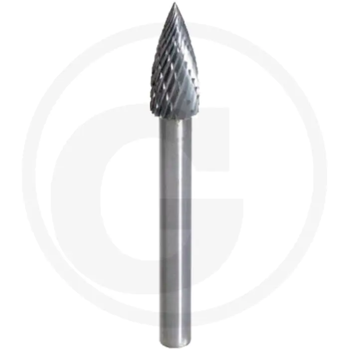 Ks tools hm freesstift met puntboog, vorm g, 8 mm - schneidkantenstabilität