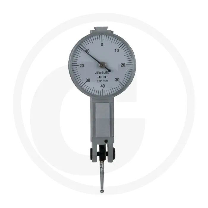 Ks tools precisie micrometer met nulinstelling, 0-0,8mm - juwel lager, hartmetall nadel, din 2270