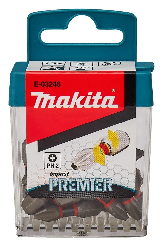 MAKITA SLAGSCHROEFBITS PH2X25MM E03246