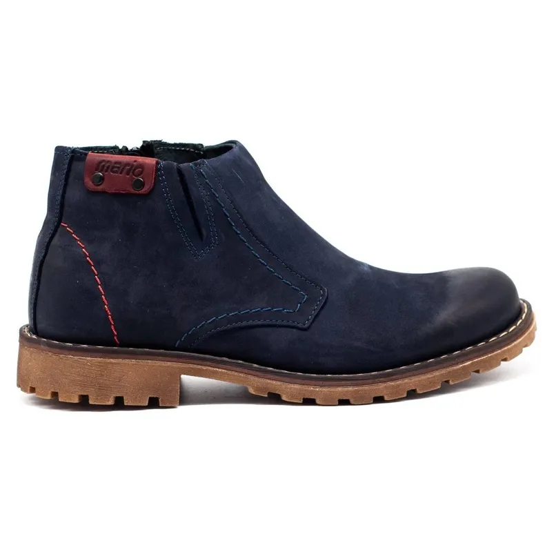 Mario Pala Snowboots 815 marineblauw