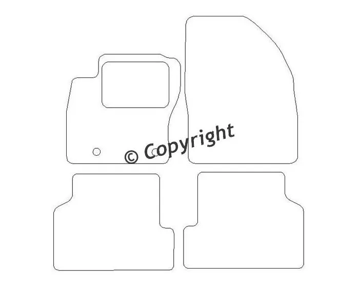 MATTENSET FORD FOCUS II 2004 
