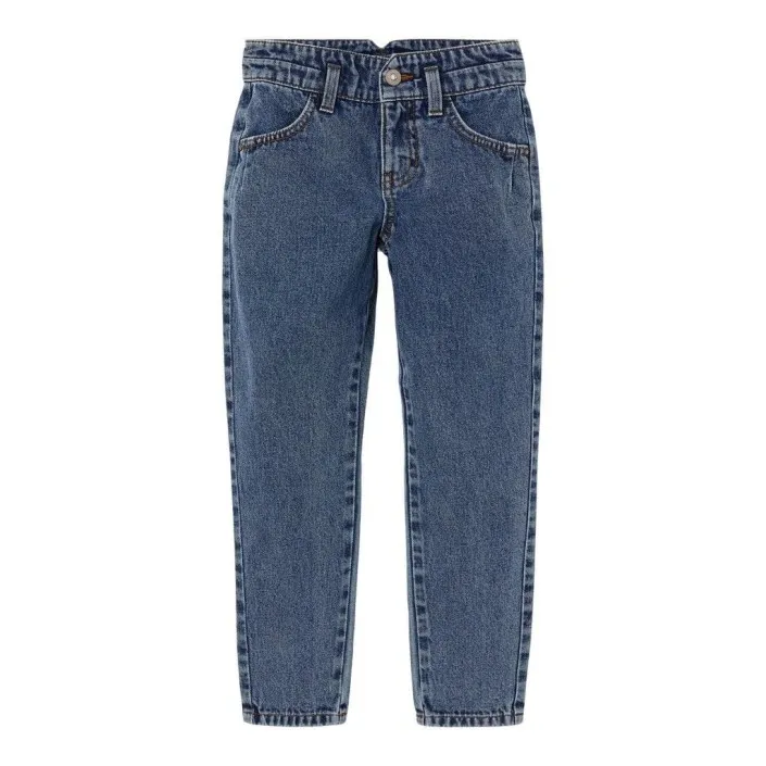 NAME IT NKFBELLA HW MOM AN JEANS 1092DO NO: MEDIUM BLUE DENIM  